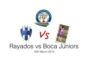 Rayados vs Boca Juniors 100314